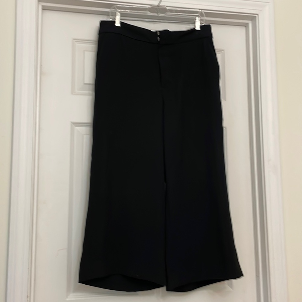 Banana Republic High Waist Wide Leg Crop Trousers